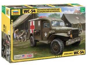 Zvezda Dodge WC-54 WWII Ambulance Truck