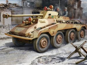 Dragon 1/35 Sd.Kfz.234/4 Panzerspähwagen w/Night Vision Falke					