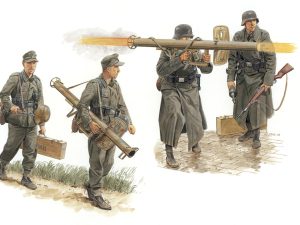 Dragon German Anti-Tank Team with Panzerschreck (Gen2) 4 Figures