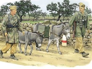 Dragon German Fallschirmjager w/Donkeys