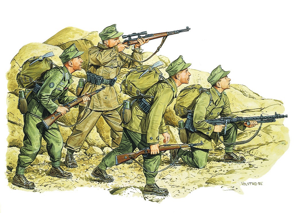 Dragon German WWII Mountain Troops (Caucasus 1942)