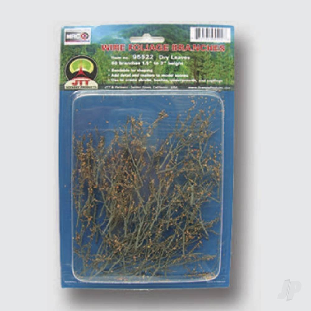 JTT Dry Leaves Branches, 1.5in to 3in, (60 per pack) - Image 2