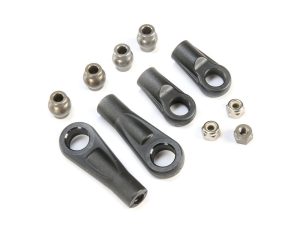 Team Losi Racing Dual Steering Rod Ends and Pivot Balls: 5ive T, 5ive B