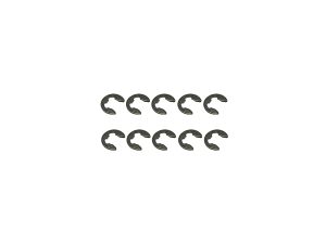 Core RC E-Clip 5.0mm - pk10