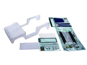 Early Ford Bronco Body, Clear: SCX10 III