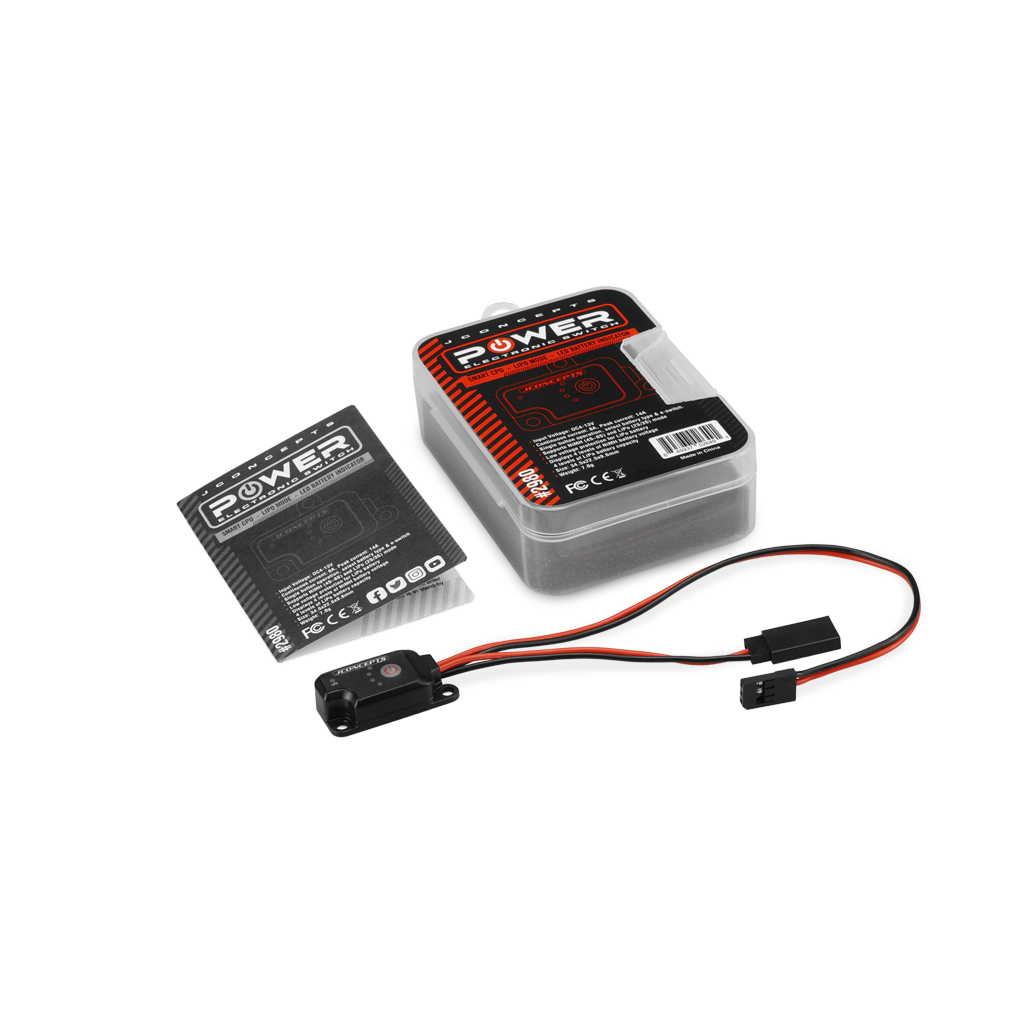 JConcepts Electronic Power Module- Digital ON/OFF Switch