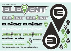 ELEMENT RC ELEMENT DECAL SHEET