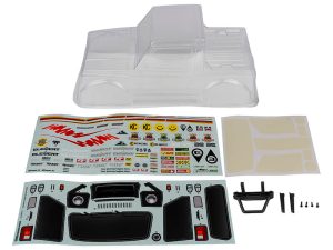 ELEMENT RC ENDURO12 BUSHIDO BODY SET CLEAR