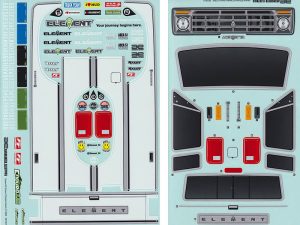 ELEMENT RC ENDURO12 SENDERO DECAL SHEETS