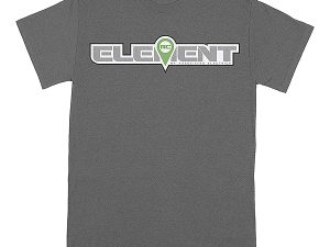 ELEMENT RC LOGO T-SHIRT GREY X-LARGE