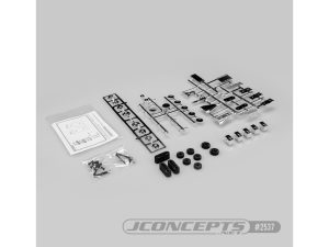JConcepts Engine Accessory Set - Chrome