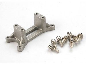 Traxxas Engine mount, aluminium / 3x10 CS with washers (8 pcs)
