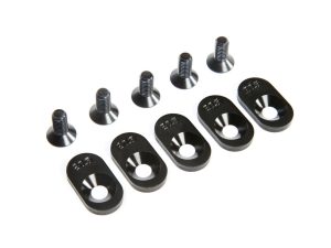 EngineMntInsert&Screws, BLK, 20.5T(5): 5ive-T 2.0