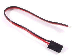 Etronix 15cm 22Awg Futaba Straight Servo Wire