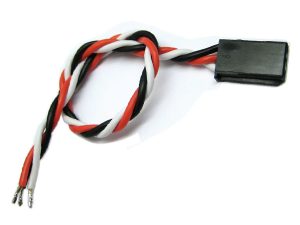Etronix 15cm 22Awg Futaba Twisted Servo Wire