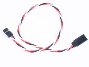 Etronix 30cm 22Awg Futaba Twisted Extension Wire