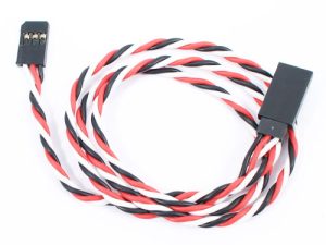 Etronix 60cm 22Awg Futaba Twisted Extension Wire