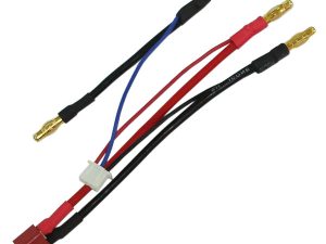 Etronix Balancer Adaptor For Lipo 2S With Deans/4mm/2mm Connector