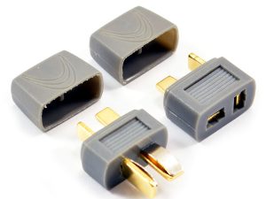 ETRONIX DEANS PLUG (1 male/1 female) w/PROTECTIVE SLEEVE