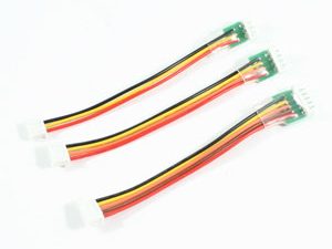 ETRONIX Female Jst Eh/Male Jst Xh Connector Pack For 2/3/4 Cell