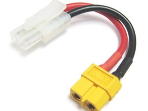 ETRONIX FEMALE XT-60 TO MALE TAMIYA CONNECTOR ADAPTOR