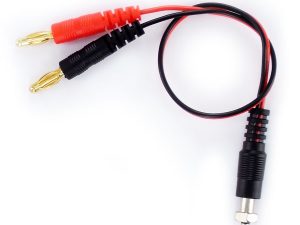 Etronix Glow Charging Cable with Banana Plugs