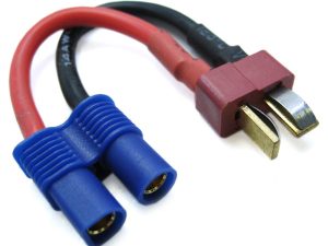 Etronix Male Deans To Female Ec3 Adaptor