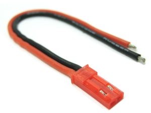 Etronix Male Jst Connector With 10cm 20Awg Silicone Wire
