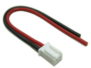 Etronix Male Micro Balance Connector With 10cm 20Awg Silicone Wire