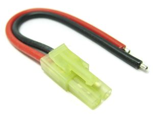 Etronix Male Micro Tamiya Connector With 10cm 18Awg Silicone Wire