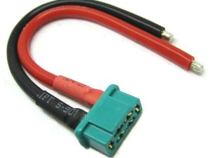 Etronix Male MPx With 10cm 14Awg Silicone Wire
