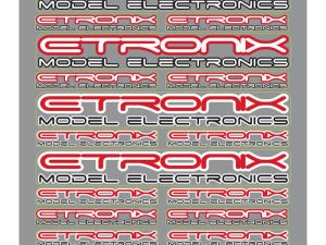 ETRONIX MINI DECAL SHEET