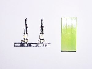 ETRONIX MINI TAMIYA FEMALE BLOCK & MALE CONNECTOR CRIMPS