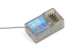 ETRONIX PULSE FHSS RECEIVER w/GYRO 2.4GHZ FOR ET1132