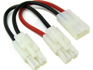 Etronix Tamiya 2S Battery Harness For 2 Packs In Series Adaptor
