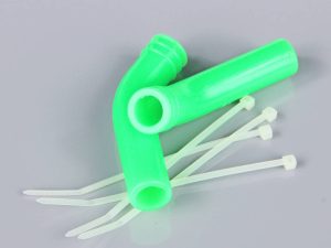 JP Exhaust Deflector Large (60-140 Size) (Green) (2 pcs)