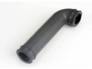 Traxxas Exhaust pipe, rubber (N. Rustler / Sport / 4-Tec) (side exhaust engines only)