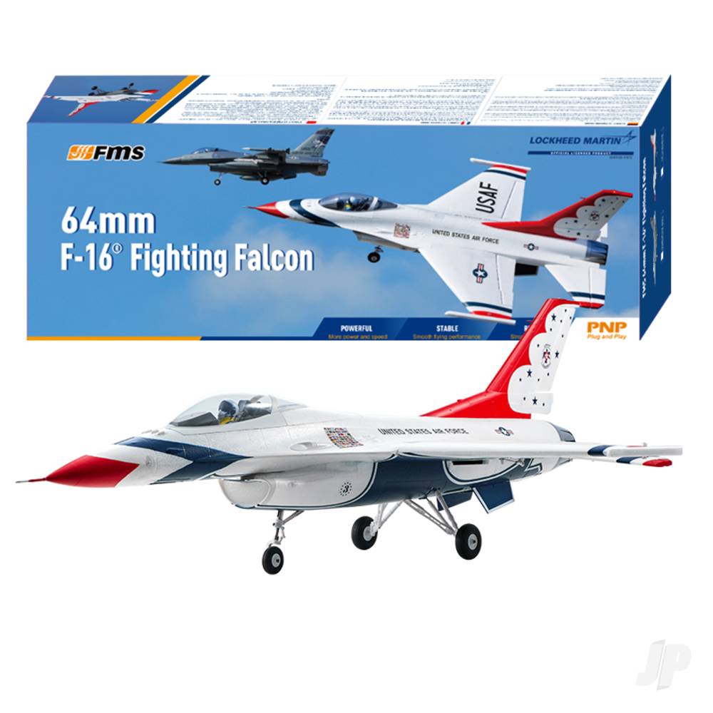 FMS F-16 64mm EDF PNP Blue Thunder - Image 14