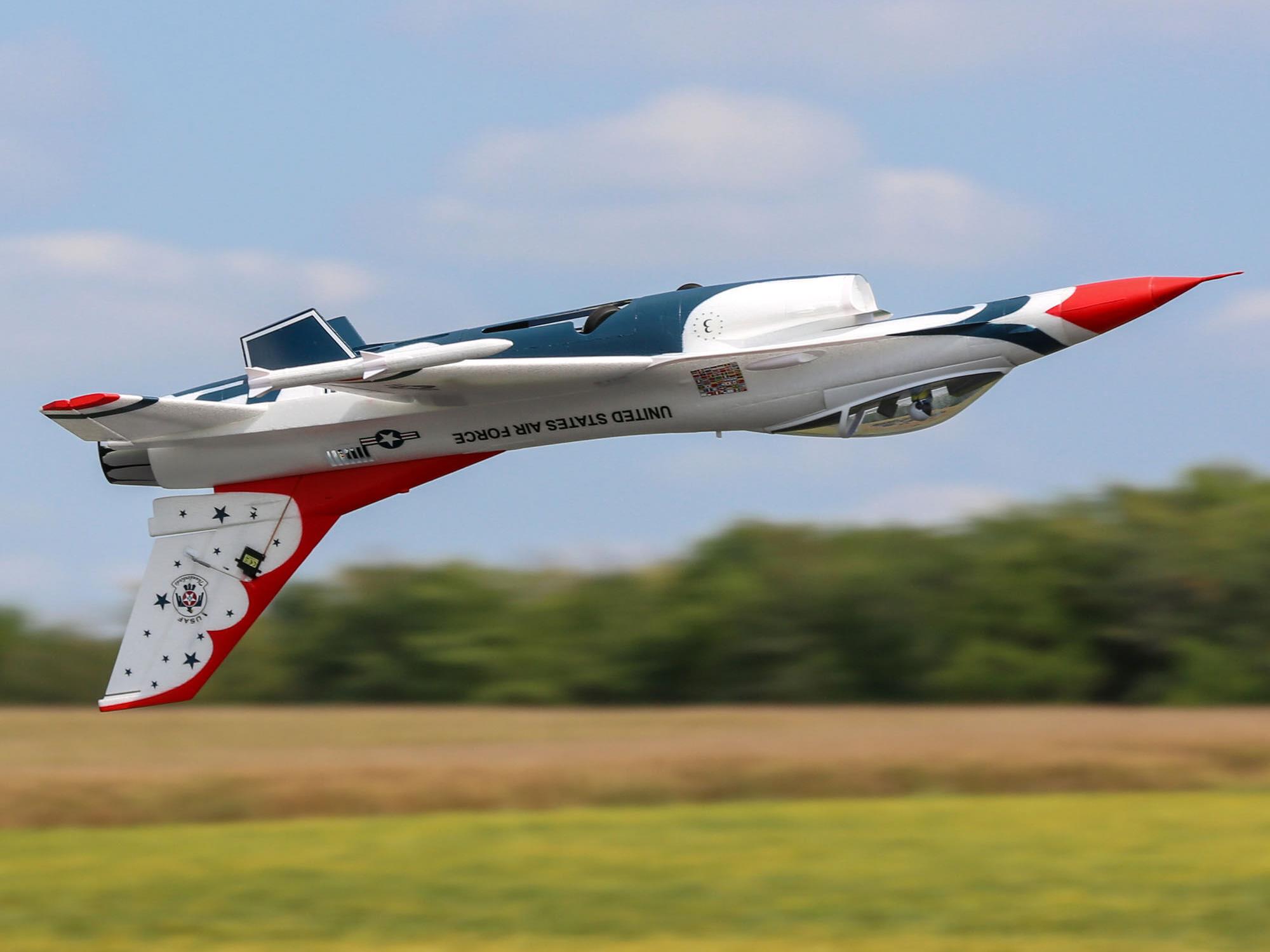 E-flite F-16 Thunderbirds 70mm EDF Jet BNF Basic with AS3X and SAFE - Image 19