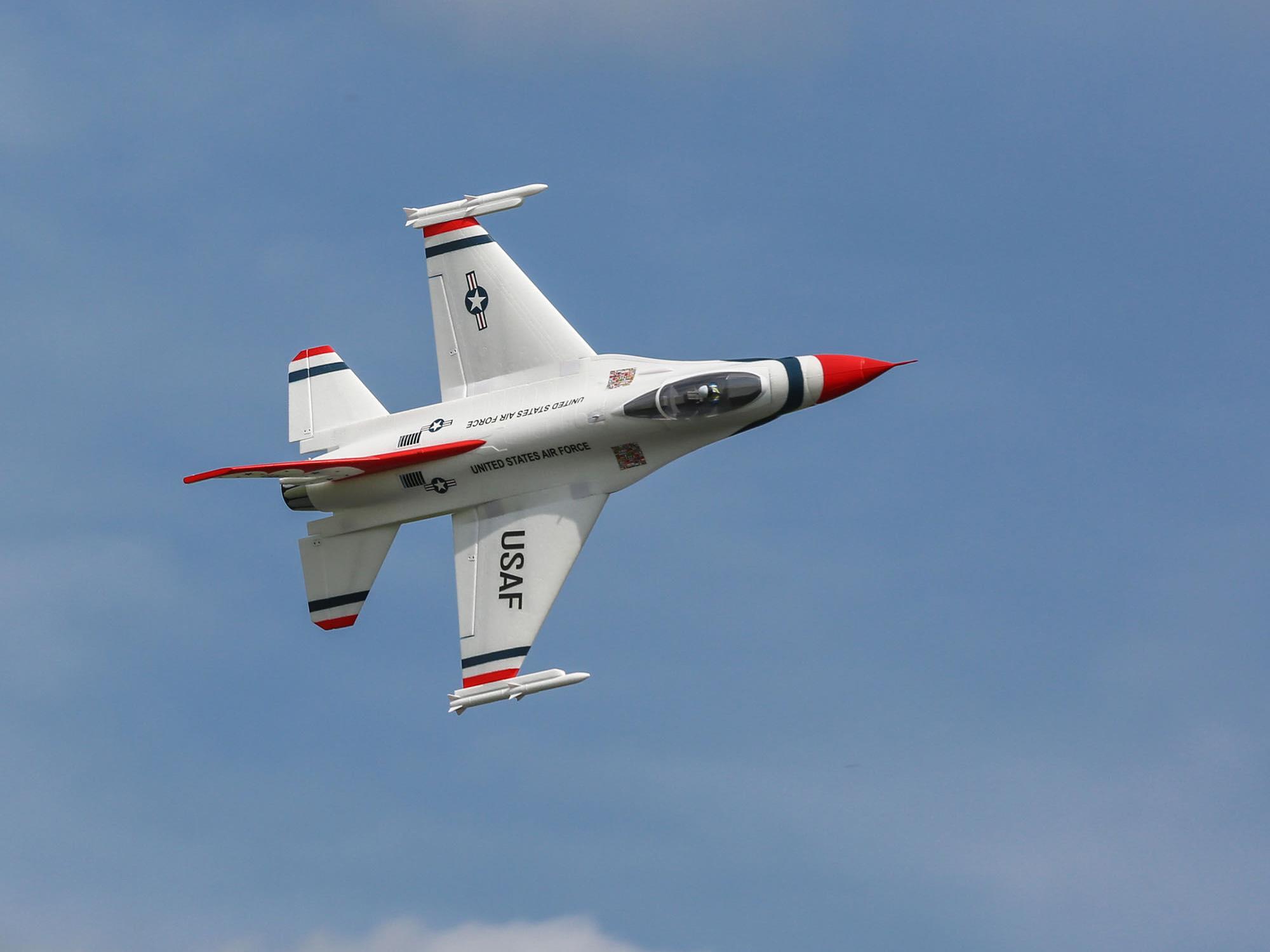 E-flite F-16 Thunderbirds 70mm EDF Jet BNF Basic with AS3X and SAFE - Image 21