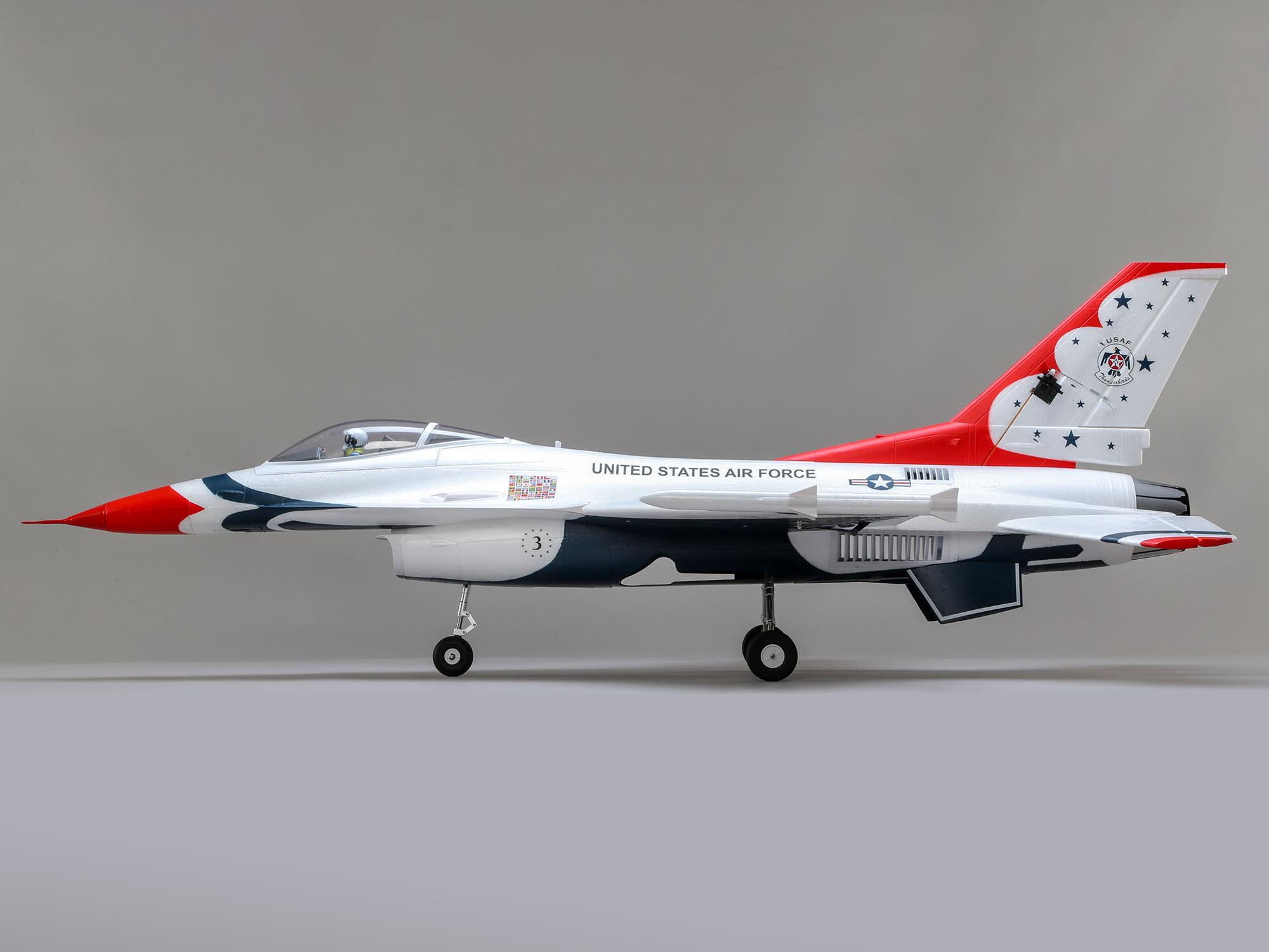 E-flite F-16 Thunderbirds 70mm EDF Jet BNF Basic with AS3X and SAFE - Image 5
