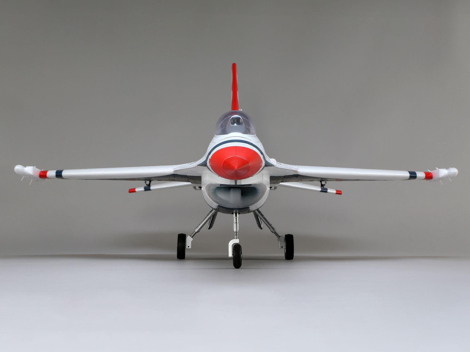 E-flite F-16 Thunderbirds 70mm EDF Jet BNF Basic with AS3X and SAFE - Image 6