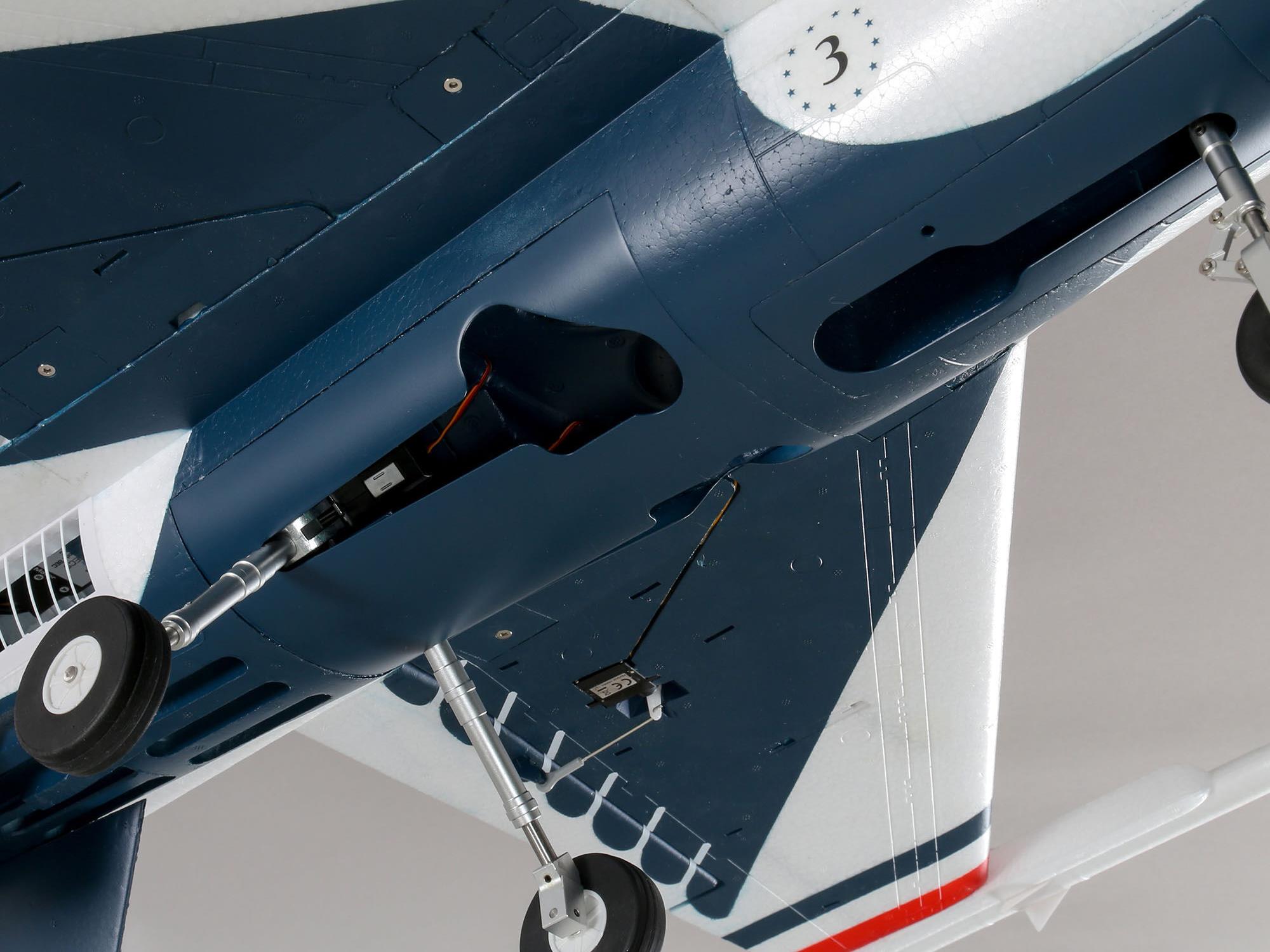 E-flite F-16 Thunderbirds 70mm EDF Jet BNF Basic with AS3X and SAFE - Image 9