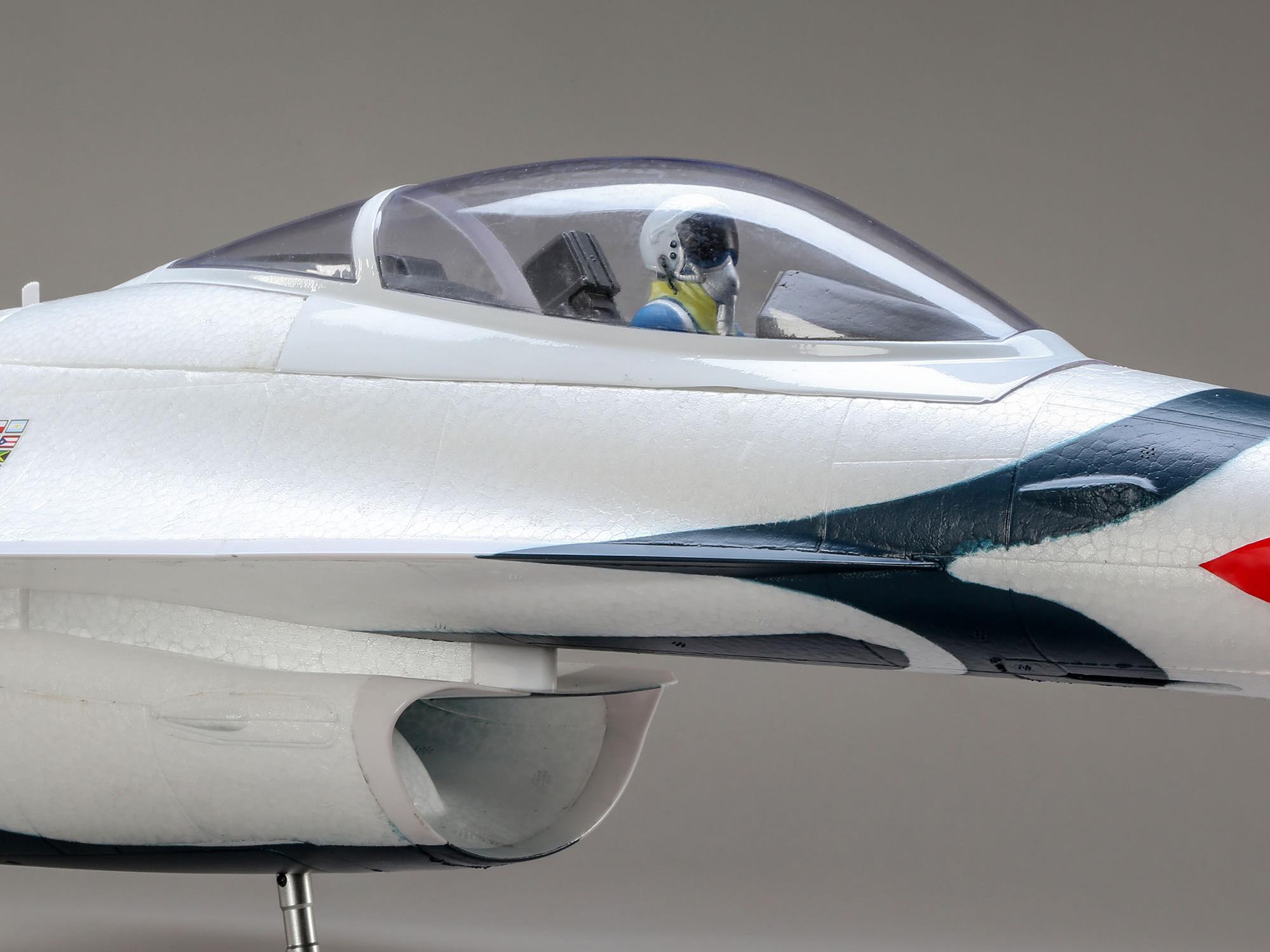 E-flite F-16 Thunderbirds 70mm EDF Jet BNF Basic with AS3X and SAFE - Image 10