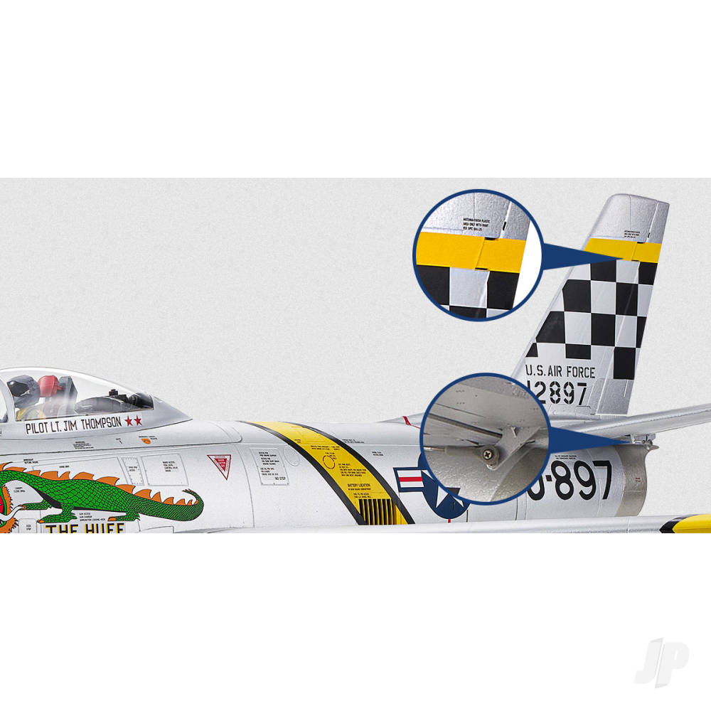 FMS F-86 80mm EDF PNP The Huff - Image 13