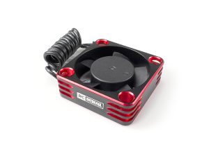 RC Overhaul Fan, Red Alum 30mm Hi RPM