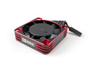 RC Overhaul Fan, Red Alum 40mm Hi RPM