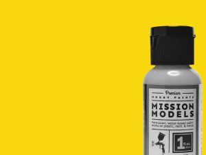 Mission Models Farm Tractor Yellow, 1oz