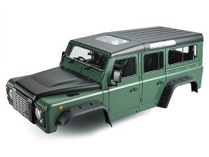 FASTRAX 1/10 RANGER XL HARDBODY & INTERIOR SET 313mm - GREEN