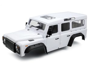 FASTRAX 1/10 RANGER XL HARDBODY & INTERIOR SET 313mm -  White